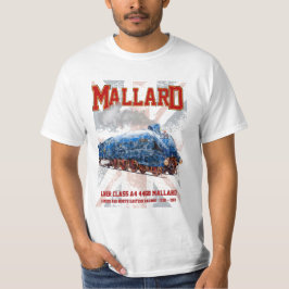 LNER Klasse A4 Mallard Lokomotive Union Jack Flag T-Shirt
