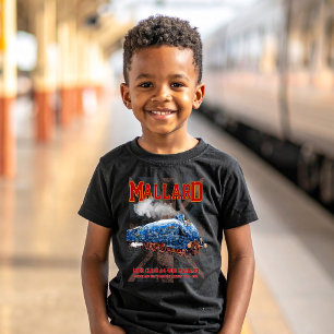 LNER Klasse A4 Mallard Lokomotive Union Jack Flag T-Shirt