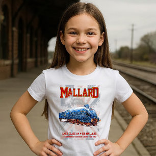LNER Klasse A4 Mallard Lokomotive Union Jack Flag T-Shirt