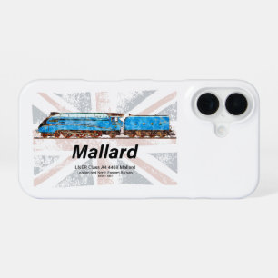LNER-Klasse A4-Profil für Mallard-Lokomotive mit F iPhone 16 Hülle