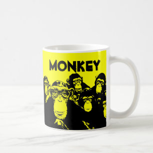 L'o de groupe Monkeys la tasse