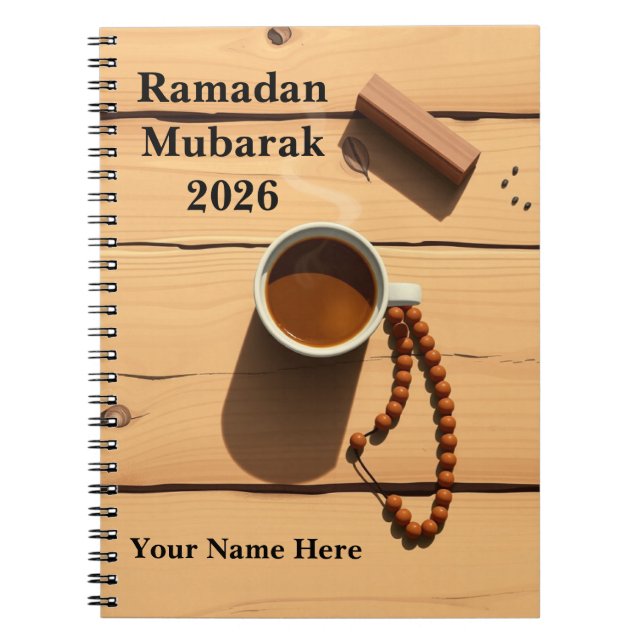 Lo-fi Aesthetic Islamic Study Notizblock (Vorderseite)