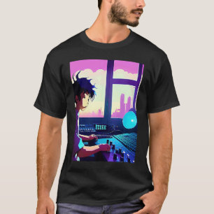 Lo fi Hip Hop Chillhop Chill Beats Ästhetik 108 T-Shirt