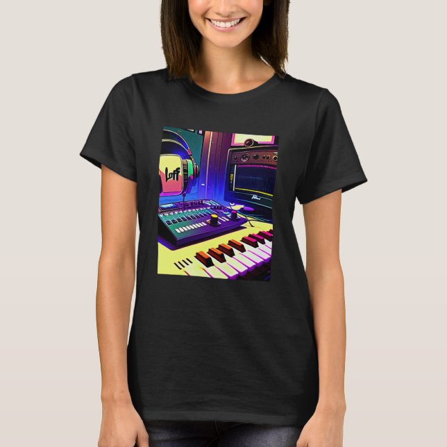 Lo fi Hip Hop Chillhop Chill Beats Ästhetik 11 T-Shirt (Vorderseite)
