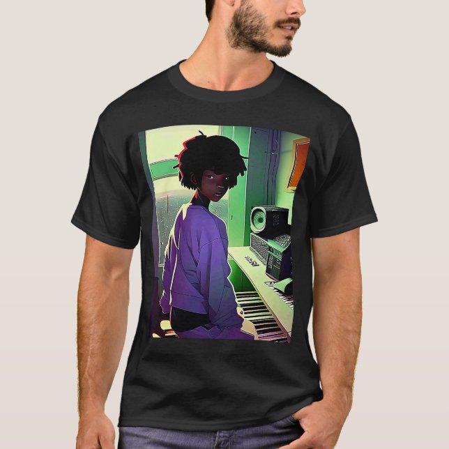 Lo fi Hip Hop Chillhop Chill Beats Ästhetik 19 T-Shirt (Vorderseite)