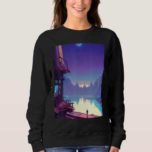Lo fi Hip Hop Chillhop Chill Beats Ästhetik 1 Sweatshirt