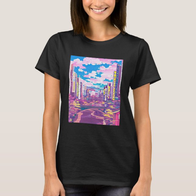 Lo fi Hip Hop Chillhop Chill Beats Ästhetik 23 T-Shirt (Vorderseite)