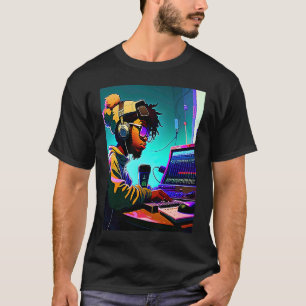 Lo fi Hip-Hop Chillhop Chill Beats Ästhetik 32 T-Shirt
