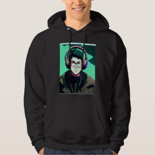 Lo-Fi-Hip-Hop-Chillhop-Chill-Beats-Junge-Ästhetik Hoodie