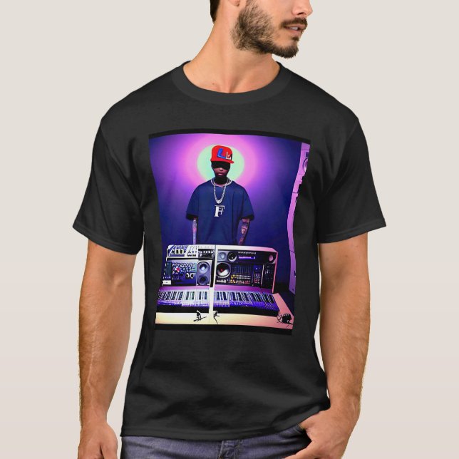 Lo fi hip hop chillhop chill beats lofi aesthetics T-Shirt (Vorderseite)