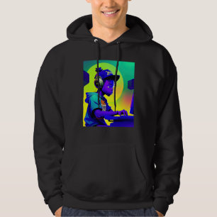 Lo-Fi-Hip-Hop-Chillhop-Chill-Beats-Lofi-Ästhetik Hoodie