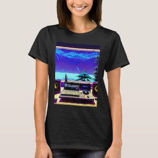 Lo fi Hip Hop Chillhop Chill beats studio aestheti T-Shirt