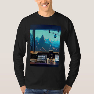 Lo fi Hip-Hop Chillhop Chill-Beats Studio-Ästhetik T-Shirt