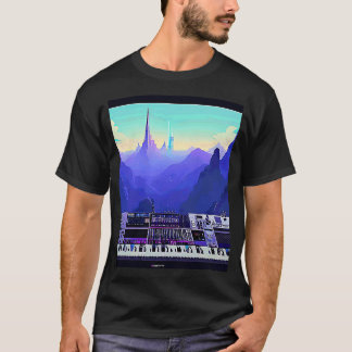 Lo fi Hip-Hop Chillhop Chill Beats Studio Ästhetik T-Shirt