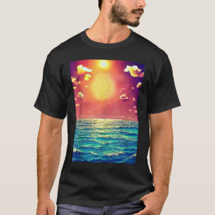Lo fi Hip Hop Chillhop Chill schlägt Lofi Ästhetik T-Shirt