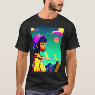 Lo fi Hip Hop Chillhop Chill schlägt Lofi Ästhetik T-Shirt