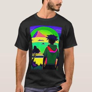 Lo fi Hip Hop Chillhop Chill schlägt Lofi Ästhetik T-Shirt