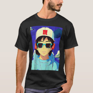 Lo fi Hip Hop Chillhop Chill schlägt Lofi Ästhetik T-Shirt