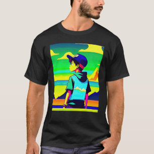 Lo fi Hip Hop Chillhop Chill schlägt Lofi Ästhetik T-Shirt