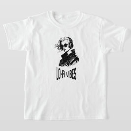 Lo-Fi Vibes Vektor Kunst Tri-Blend-Shirt T-Shirt
