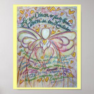 Lo que cáncer no puede hacede Angel Poster Print