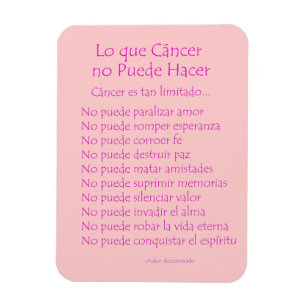 Lo Que Cáncer No Puede Hacer Magnet