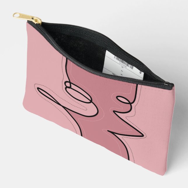 LO-VE Print Cut Sew Bag Zubehörtasche (Offen)