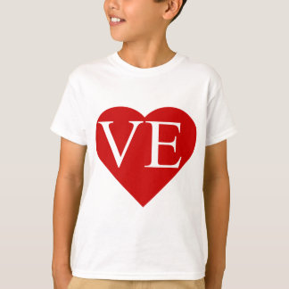 LO - Zusammenpassende Herz-Shirts VE (2 von 2) T-Shirt