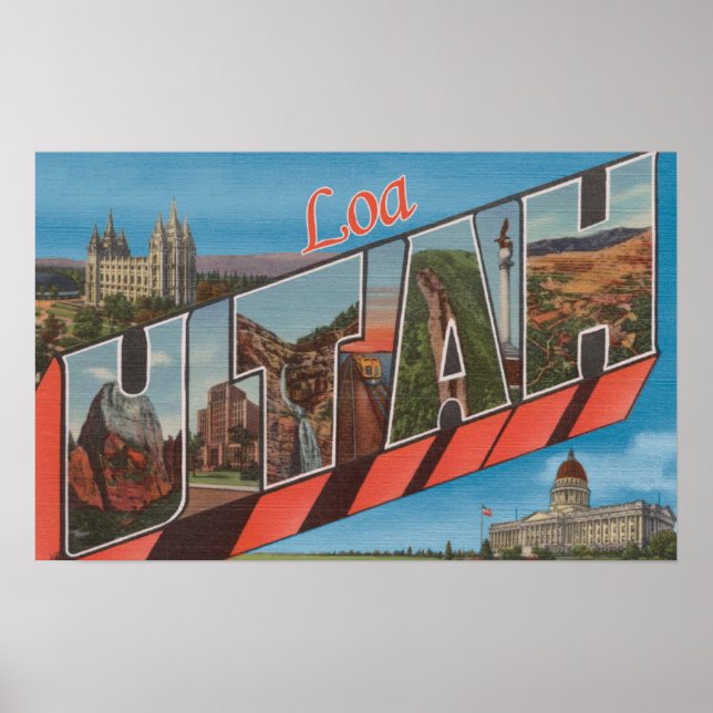 Loa, UtahLarge Letter ScenesLoa, ABER Poster (Vorne)