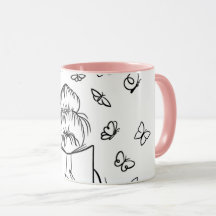 Loader Pink-Kaffee-Tasse