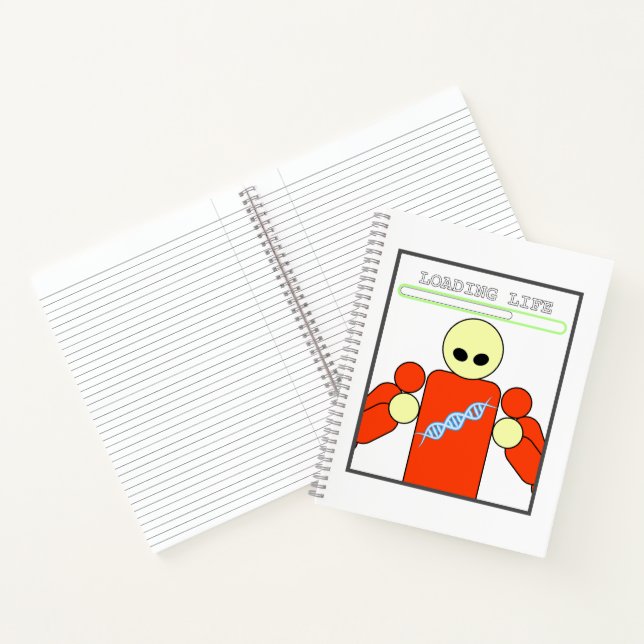 Loading Life Spiralheft Notizbuch (Innenseite)