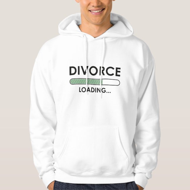 Loading-Scheidung Hoodie (Vorderseite)