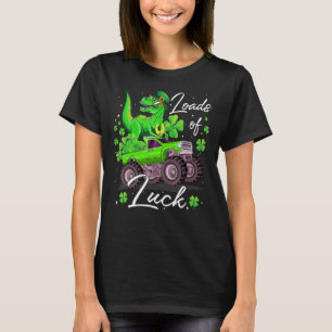 Loads Luck Dinosaur Truck St Patricks Day Toddl T-Shirt
