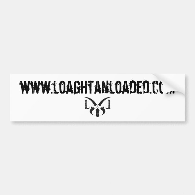 Loaghtan lud Verein-Autoaufkleber Autoaufkleber (Vorne)