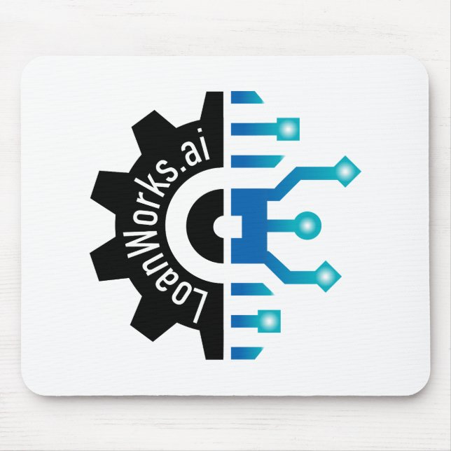 LoanWorks Gear+ Maus-Pad - weiß Mousepad (Vorne)
