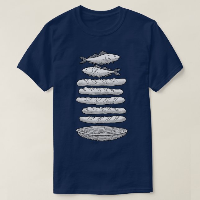 Loaves Fish T-Shirt (Design vorne)