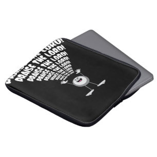 Lob des Herrn Emoji Laptopschutzhülle