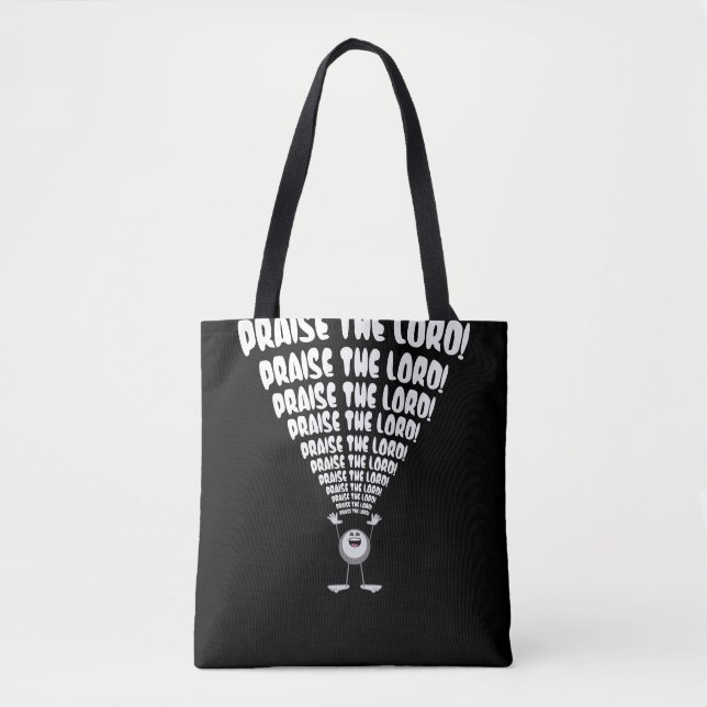 Lob des Herrn Emoji Tasche (Vorderseite)