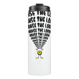 Lob des Herrn Emoji Thermosbecher