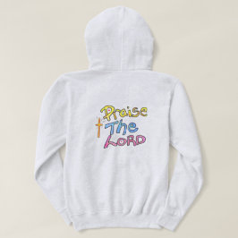 Lob für das Zitat des Herrn Glaubens mit farbigem  Hoodie