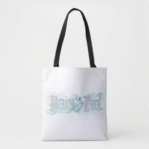 "Lob für den Herrn" Pastel Seafoam Green & Aqua Bl Tasche