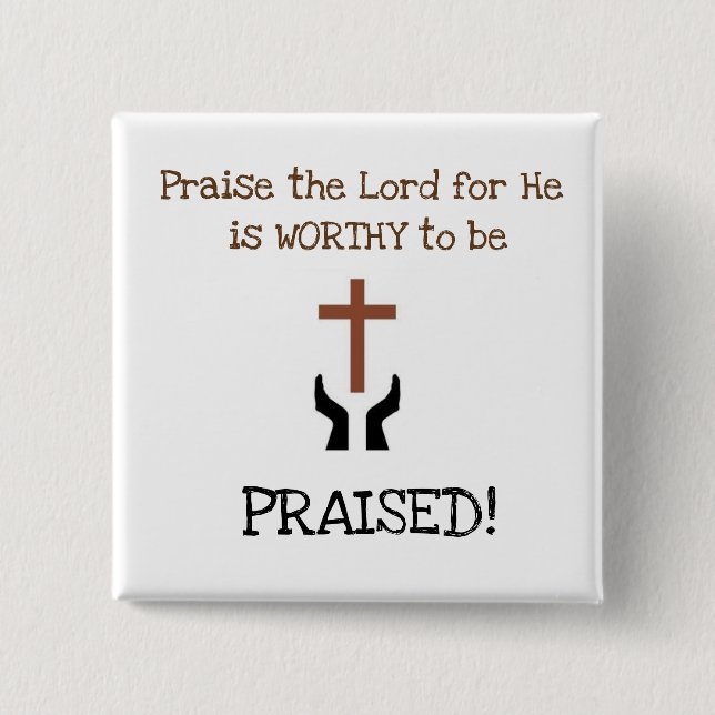 Lob für den Lord Button (Vorderseite)