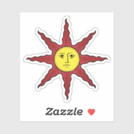 Lob für die Sonne Aufkleber