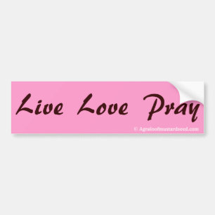 Lob Ihm N Pink Bible Zitat anpassen Autoaufkleber