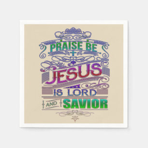 Lob-Jesus-Party-Servietten Serviette