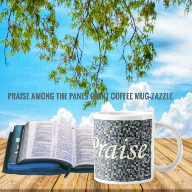 Lob unter den Pfoten Jumbo-Tasse (Von Creator hochgeladen)