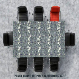 Lob unter den Pfoten Tischdecke