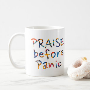 Lob vor Panik Kaffeetasse
