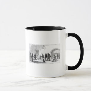 Lobby des Weißen Hauses in Washington Tasse