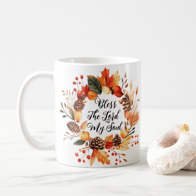 Lobe den Herrn Becher Kaffeetasse (Mit Donut)